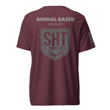 MY FOOD PYRAMID (with coffee) ON DARK unisex t-shirt